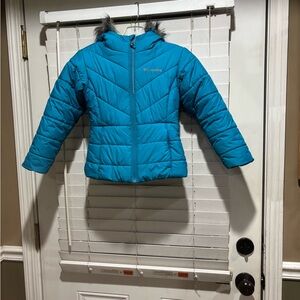 Columbia Kids Teal Puffer Jacket